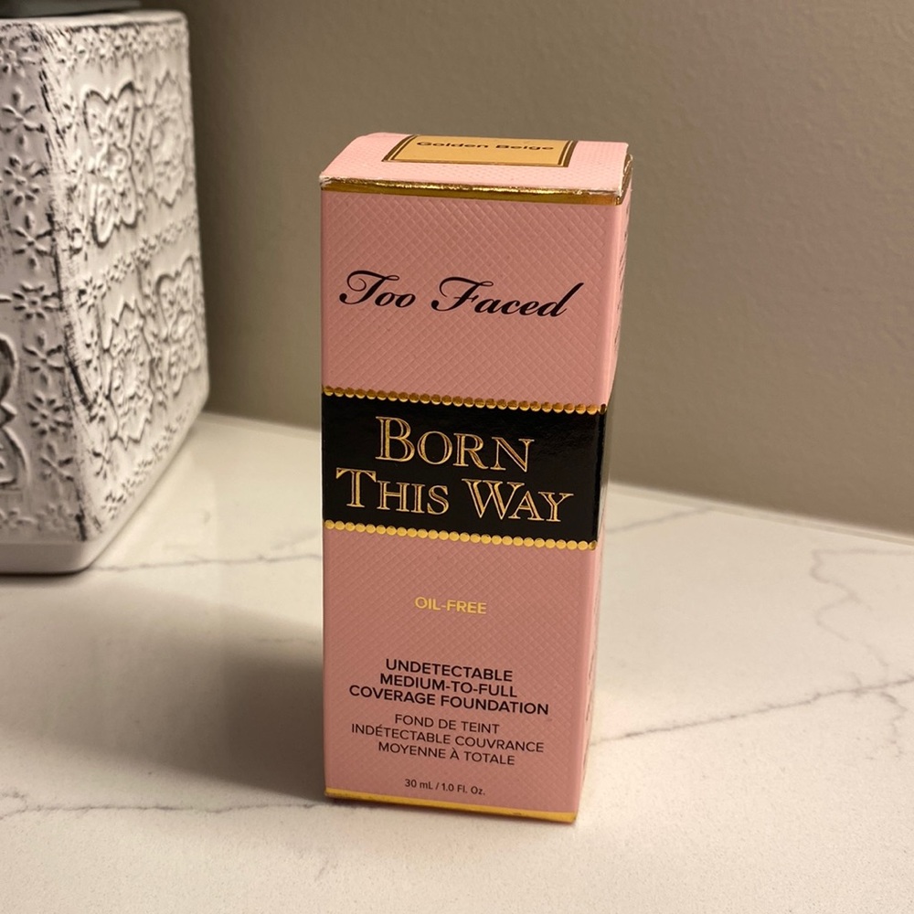 NIB. Too Faced Golden Beige foundation